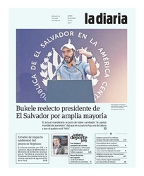 Tapa de la diaria del sábado 3 de febrero de 2024