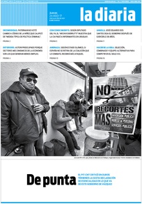 Tapa de la diaria del jueves 24 de agosto de 2017