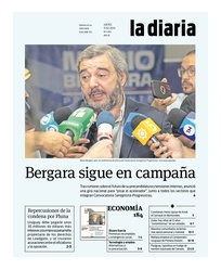 Tapa de la diaria del jueves 15 de febrero de 2024