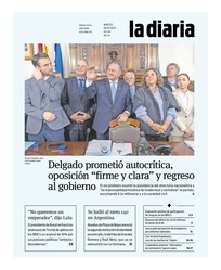 Tapa de la diaria del martes 8 de julio de 2025