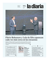 Tapa de la diaria del martes 20 de octubre de 2026