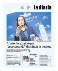 Tapa de la diaria del viernes 6 de septiembre de 2024