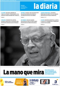 Tapa de la diaria del viernes 27 de noviembre de 2015