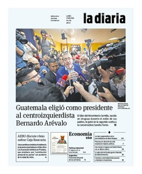 Tapa de la diaria del lunes 21 de agosto de 2023