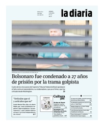 Tapa de la diaria del viernes 12 de septiembre de 2025