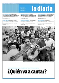 Tapa de la diaria del miércoles 3 de marzo de 2010