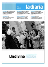 Tapa de la diaria del domingo 9 de marzo de 2014