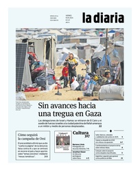 Tapa de la diaria del viernes 10 de mayo de 2024