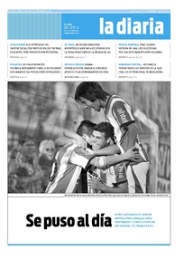 Tapa de la diaria del lunes 9 de septiembre de 2013