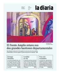 Tapa de la diaria del lunes 12 de mayo de 2025