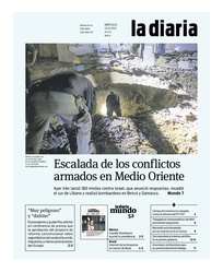 Tapa de la diaria del miércoles 2 de octubre de 2024