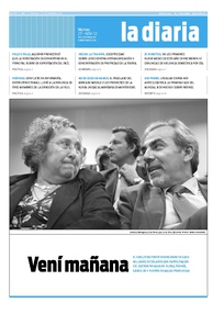 Tapa de la diaria del martes 27 de noviembre de 2012