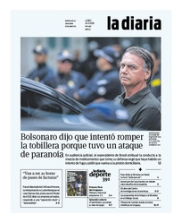 Tapa de la diaria del lunes 24 de noviembre de 2025