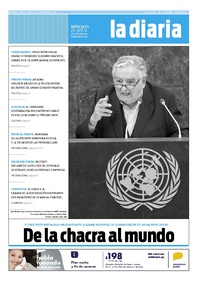 Tapa de la diaria del miércoles 25 de septiembre de 2013