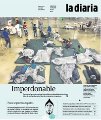 Tapa de la diaria del miércoles 20 de junio de 2018