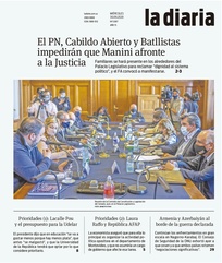 Tapa de la diaria del miércoles 30 de septiembre de 2020