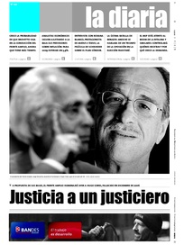 Tapa de la diaria del martes 19 de febrero de 2008