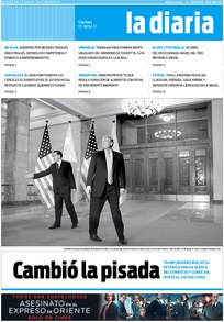 Tapa de la diaria del viernes 10 de noviembre de 2017