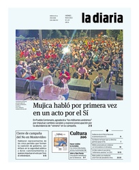 Tapa de la diaria del viernes 18 de marzo de 2022