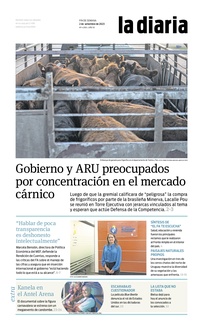 Tapa de la diaria del sábado 2 de septiembre de 2023