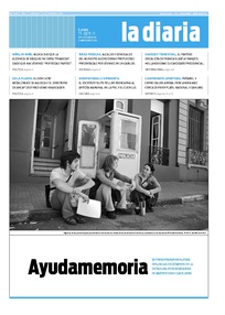 Tapa de la diaria del lunes 17 de octubre de 2011