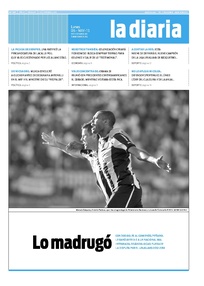 Tapa de la diaria del lunes 6 de mayo de 2013