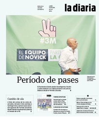 Tapa de la diaria del lunes 25 de marzo de 2019