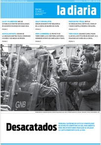Tapa de la diaria del viernes 31 de marzo de 2017