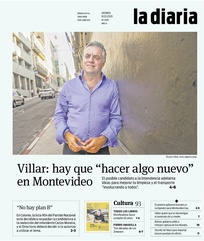 Tapa de la diaria del viernes 10 de enero de 2020