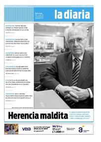 Tapa de la diaria del miércoles 19 de junio de 2013