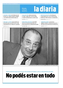 Tapa de la diaria del miércoles 13 de octubre de 2010