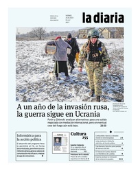 Tapa de la diaria del viernes 24 de febrero de 2023