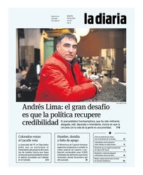 Tapa de la diaria del martes 4 de junio de 2024