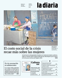 Tapa de la diaria del viernes 11 de junio de 2021