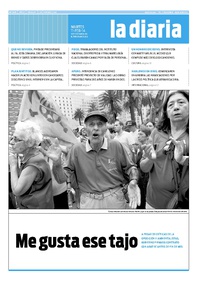 Tapa de la diaria del martes 11 de febrero de 2014