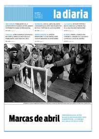 Tapa de la diaria del martes 22 de abril de 2014