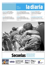 Tapa de la diaria del lunes 10 de junio de 2013