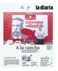 Tapa de la diaria del lunes 8 de julio de 2019