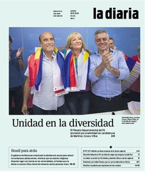 Tapa de la diaria del jueves 30 de enero de 2020