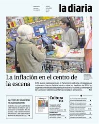 Tapa de la diaria del jueves 14 de abril de 2022