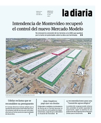 Tapa de la diaria del miércoles 16 de septiembre de 2020