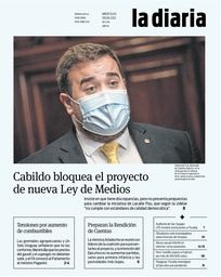 Tapa de la diaria del miércoles 9 de junio de 2021