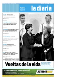 Tapa de la diaria del miércoles 12 de marzo de 2014