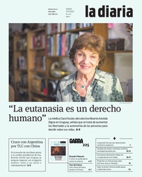 Tapa de la diaria del jueves 21 de julio de 2022