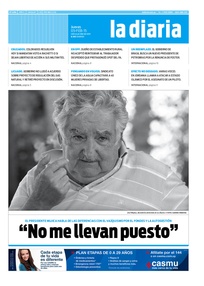 Tapa de la diaria del jueves 5 de febrero de 2015