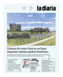 Tapa de la diaria del lunes 15 de septiembre de 2025