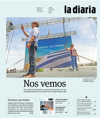 Tapa de la diaria del lunes 2 de diciembre de 2019
