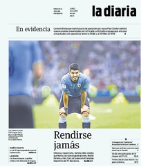 Tapa de la diaria del lunes 24 de diciembre de 2018