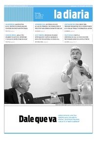 Tapa de la diaria del viernes 26 de abril de 2013