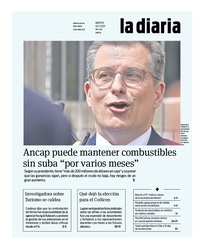 Tapa de la diaria del martes 2 de noviembre de 2021